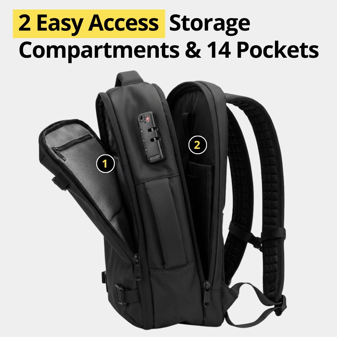 GRAVITYBAG® Auto-Vacuum Backpack 65L