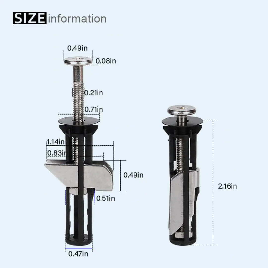 Heavy Duty Toilet Seat Fastener Bolt kit