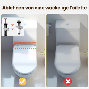 Hochleistungs-Toilettensitz-Befestigungsbolzensatz