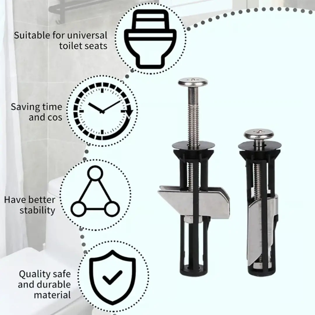 Heavy Duty Toilet Seat Fastener Bolt kit