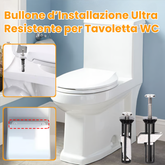 Kit di fissaggio rinforzato per la tavoletta del WC